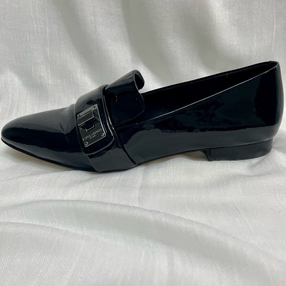 Karl Lagerfeld Paris Nelia Patent Leather Loafers - Picture 6 of 10